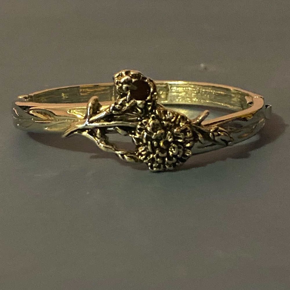 Lenox Silver Floral Bracelet